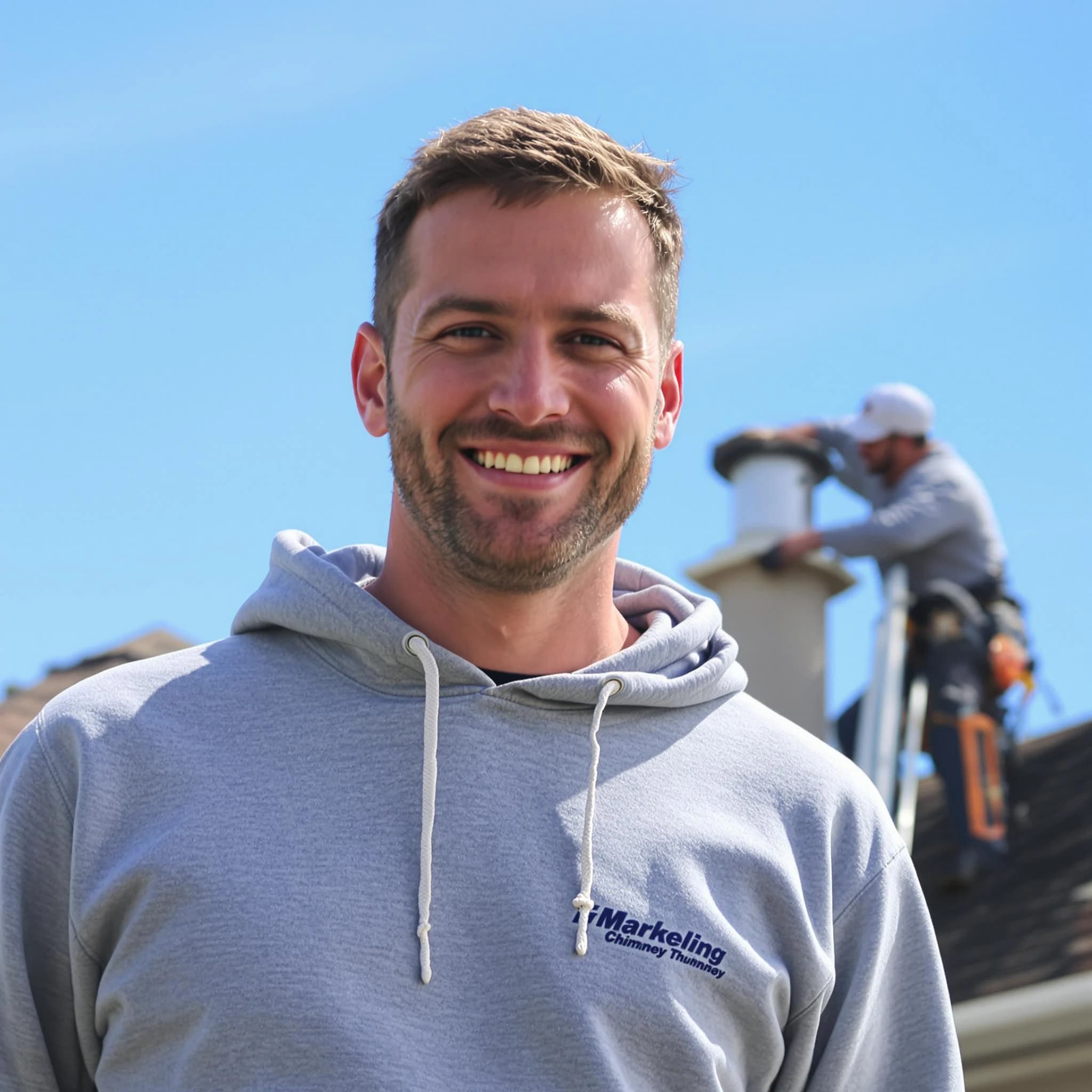 The Clarkstown Chimney Sweep team.