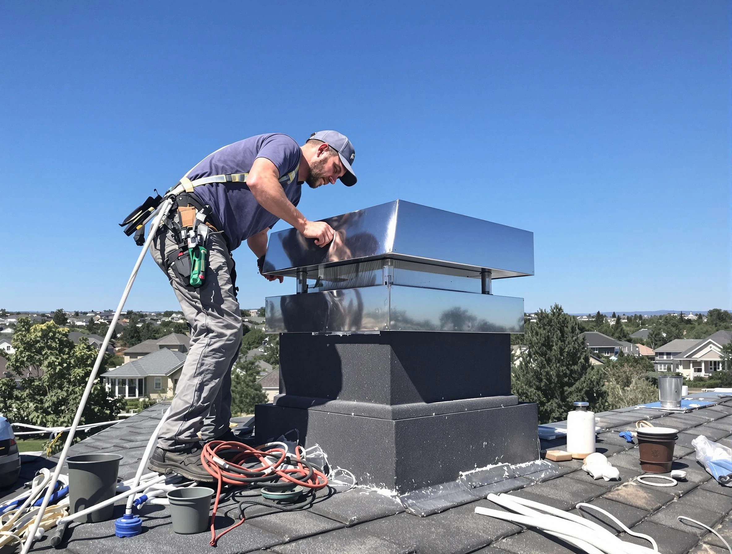 Chimney Cap Services service in Clarkstown, NY